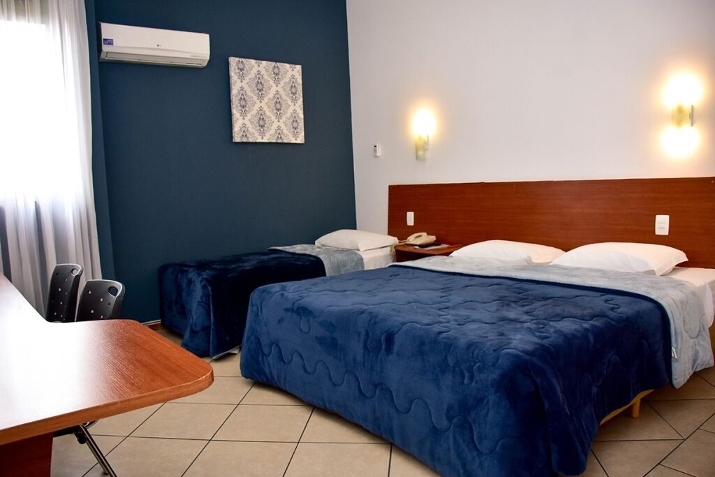 hypo-allergenic bedding, desk, laptop workspace, free wifi