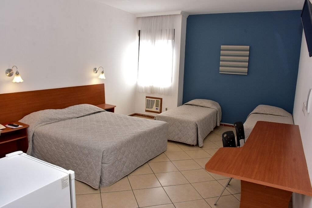 hypo-allergenic bedding, desk, laptop workspace, free wifi