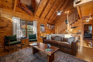 Smart TV, fireplace, video games, table football