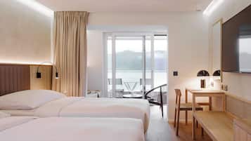 Chambre Double Supérieure, vue lac