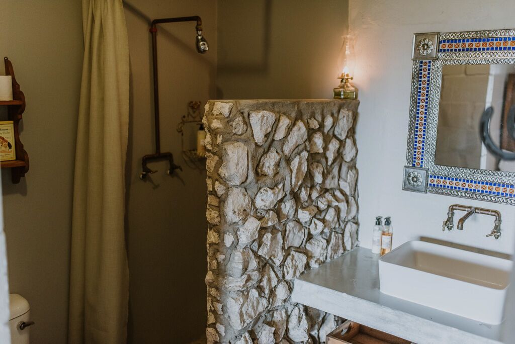 Lavabo en el baño