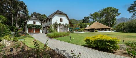 Majoituspaikan julkisivu