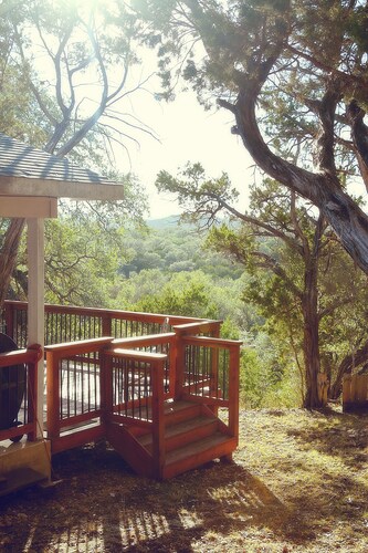 Bandera/Pipe Creek House on Medina River-Large Deck with beautiful view