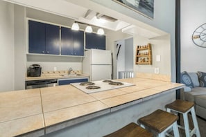 Condo, 3 Bedrooms | Private kitchen | Cookware/dishes/utensils - Skylandia Escape by Tahoe Mountain Properties (Tahoe City)