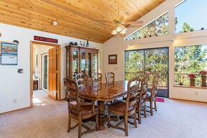 House, 4 Bedrooms | Dining - Bear Lodge on Basque Drive by Tahoe Mountain Properties (Truckee)