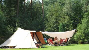 Overnatningsstedets område