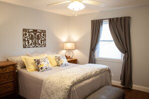 2 Schlafzimmer, Bügeleisen/Bügelbrett, kostenloses WLAN, Bettwäsche