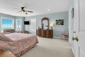 4 bedrooms, Internet, bed sheets - 5 Buoys: Ocean View House Near Ocean Crest Pier (Oak Island)