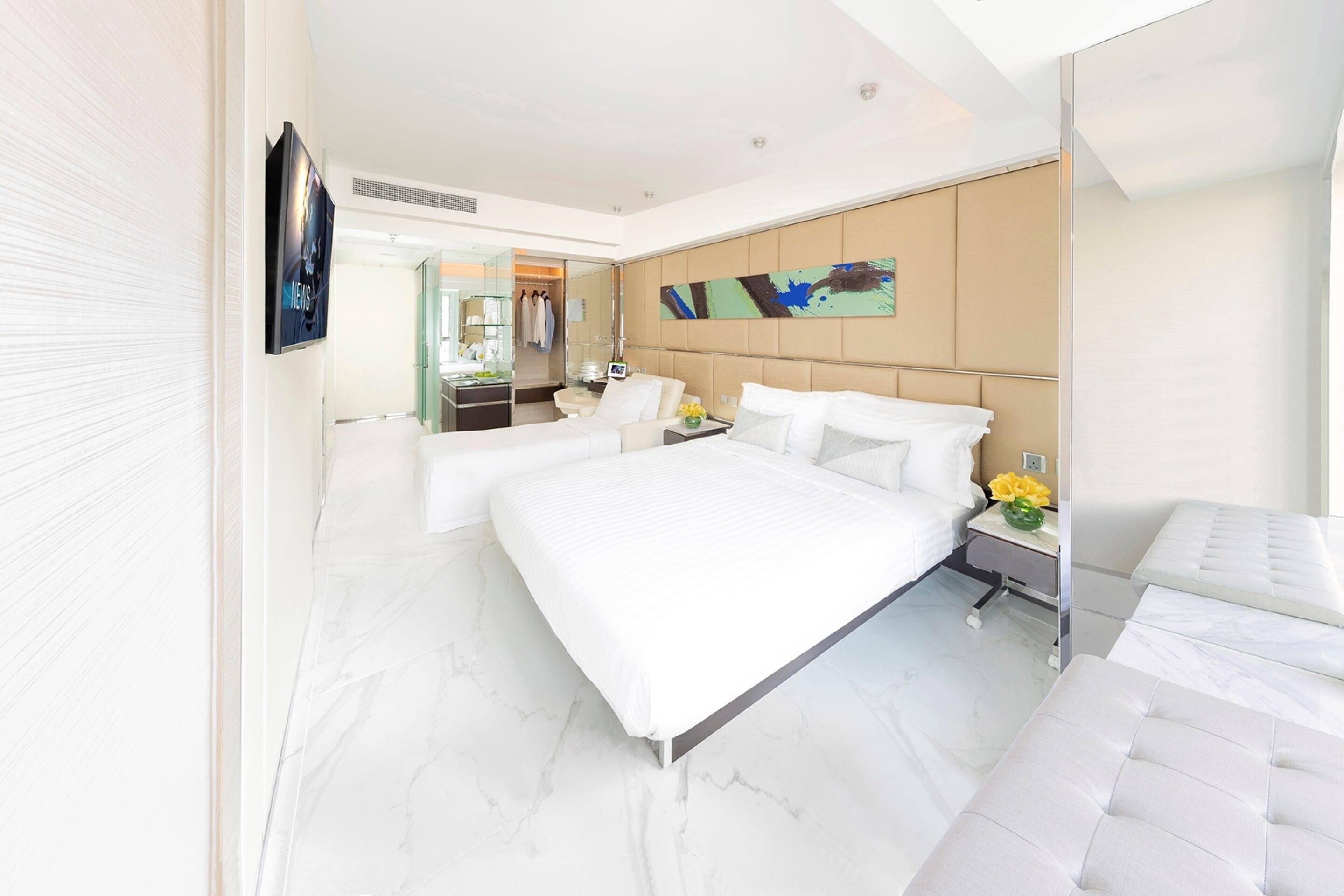 isuite premier | in-room safe, desk, laptop workspace, blackout curtains