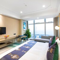 Habitación Deluxe doble, no fumadores | Ropa de cama de alta calidad, cortinas opacas, wifi gratis