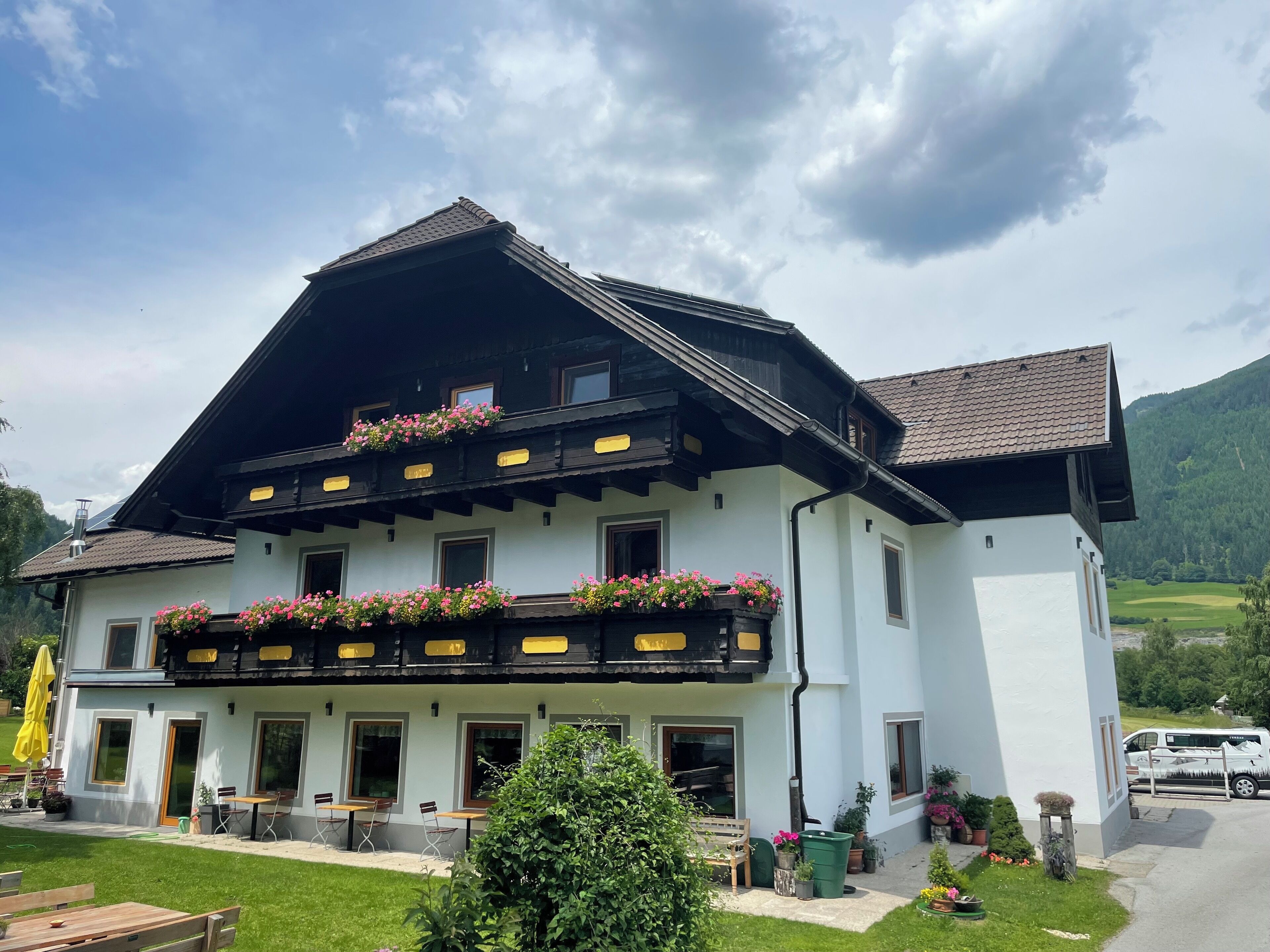 Fassade der Unterkunft