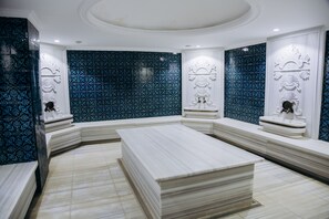 Sauna, steam room, Turkish bath