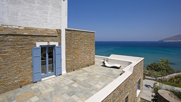 Villa familiare, 6 camere da letto, vista spiaggia | Terrazza/patio
