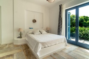 ヴィラ 3 ベッドルーム | 3 室のベッドルーム、客室ごとに異なる装飾、客室ごとに異なるインテリア、アイロン / アイロン台