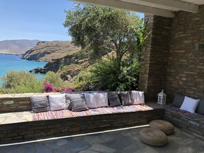 View from property - Seaside small villa by VillaRentalsgr (Andros)