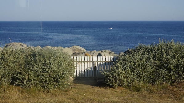 Uitzicht vanuit accommodatie