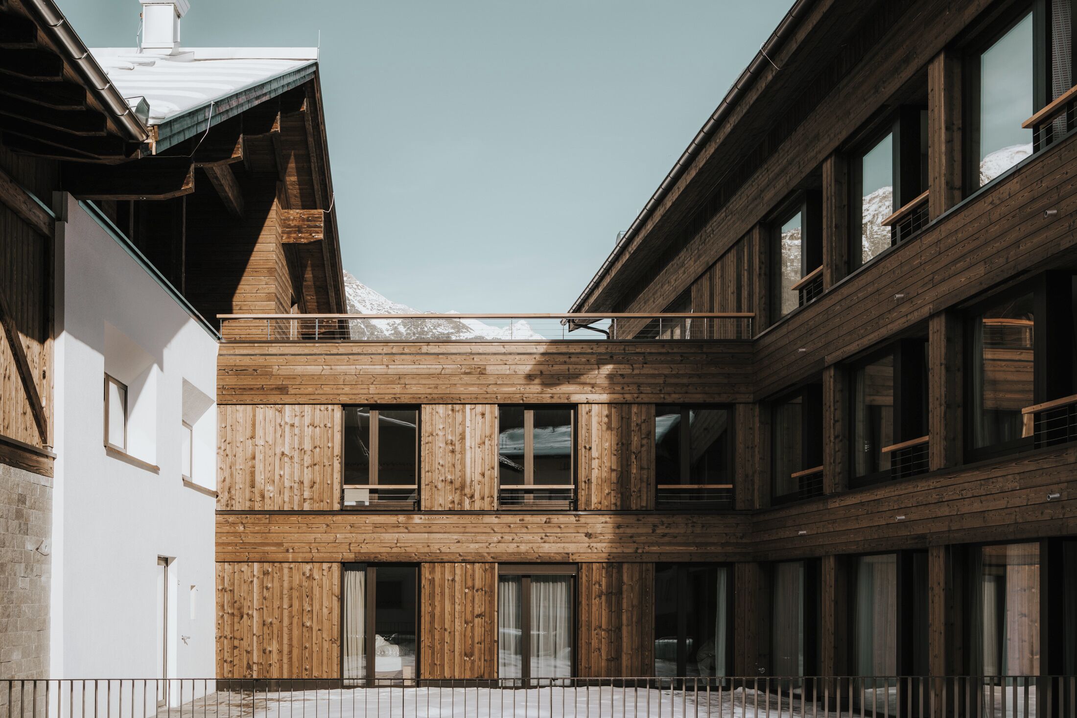 Fassade der Unterkunft