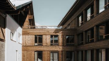 Fassade der Unterkunft