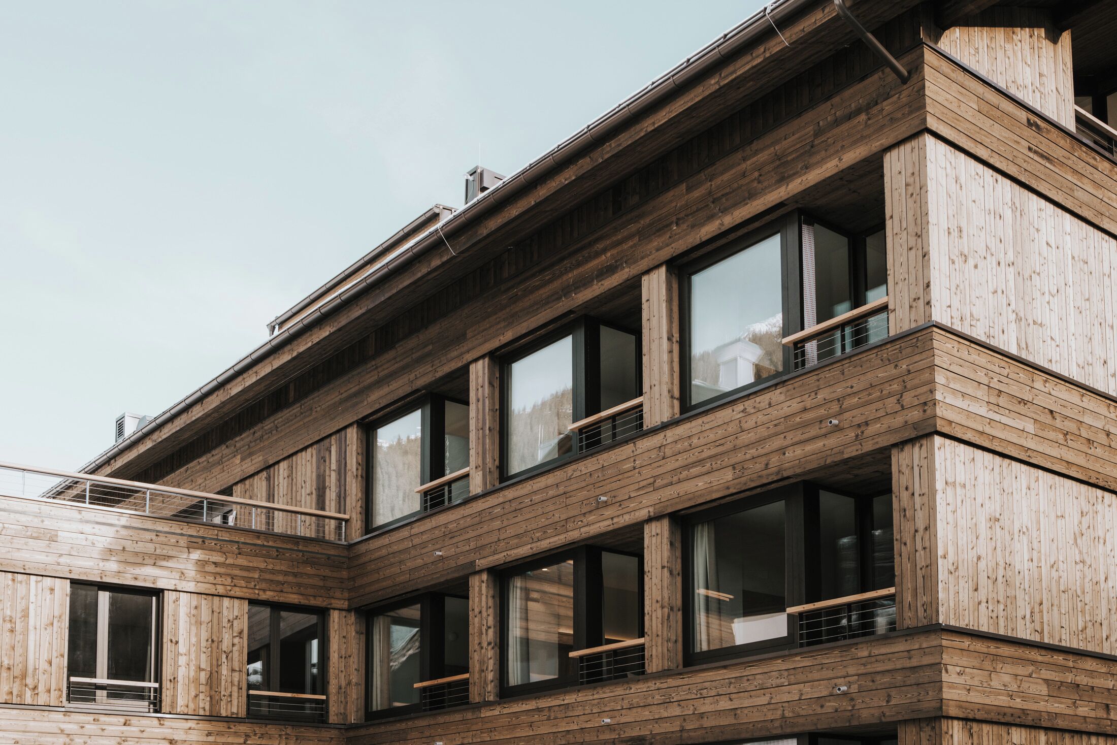 Fassade der Unterkunft