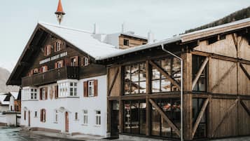 Fassade der Unterkunft