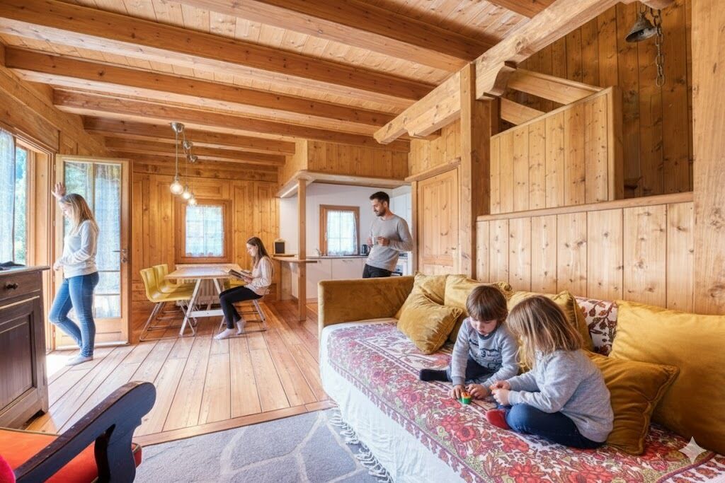 Chalet, 4 habitaciones (Testa 9) | Zona de estar | Una televisión