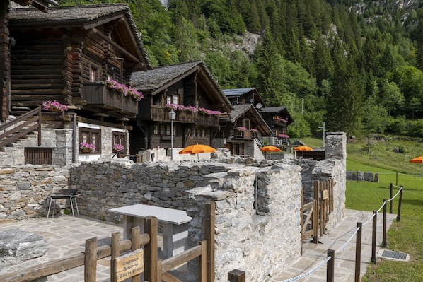 Façade de l’hébergement