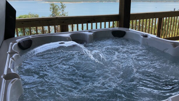 View from property - High Bluff Waterfront Chalet (Canyon Lake)