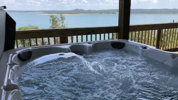 Blick von der Unterkunft