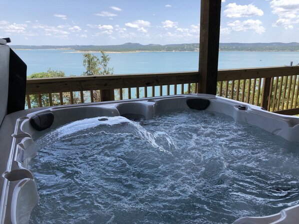 View from property - High Bluff Waterfront Chalet (Canyon Lake)