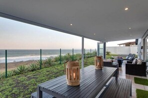 Outdoor dining - The Beach House (Ballito)