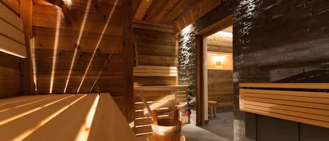 Een sauna, aromatherapie, sportmassages, gezichtsbehandelingen