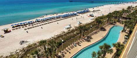 Accommodatie ligt op het strand