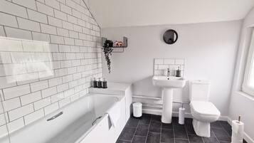 Shower, hair dryer