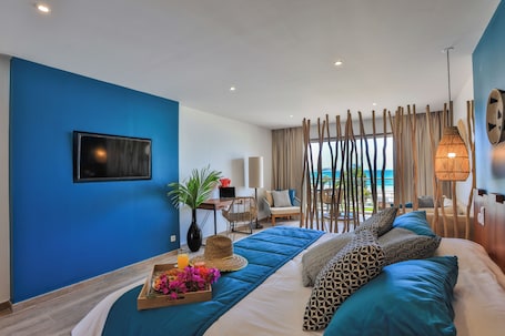 Premium bedding, in-room safe, blackout curtains, iron/ironing board. Orient Beach Hotel