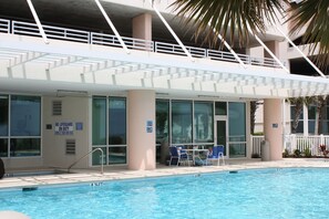 Indoor pool, outdoor pool