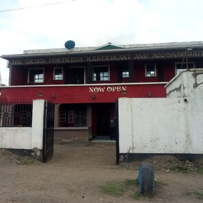 Façade de l’hébergement