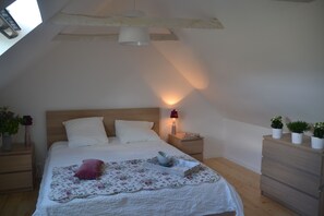 3 habitaciones, escritorio, tabla de planchar con plancha y wifi