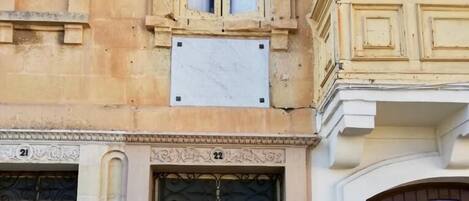 Facciata della struttura