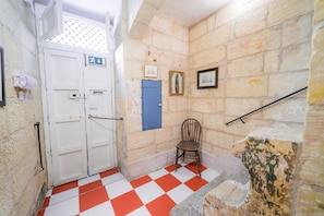 Interior entrance