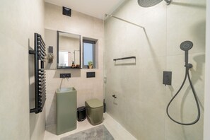 Departamento, 1 habitación | Baño | Toallas 