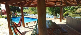 Sítio Recanto da Paz with heated pool