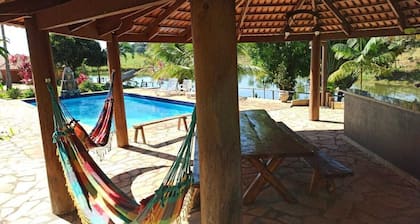 Sítio Recanto da Paz with heated pool