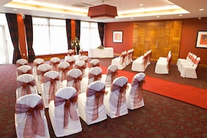 Indoor wedding