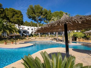 Pool - Cosy apartment for 3 guests with pool, WIFI, TV and terrace (Denia)