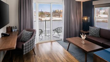 Suite, 1 King Bed with Sofa bed, Balcony, Lake View | Premium bedding, down duvets, desk, blackout curtains