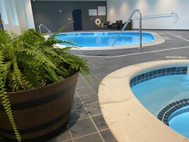 Una piscina techada