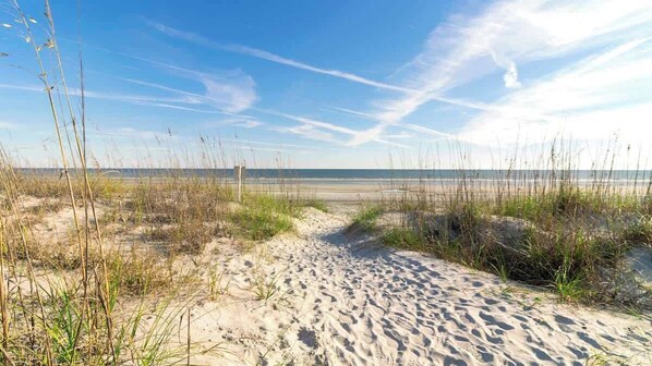 Beach nearby