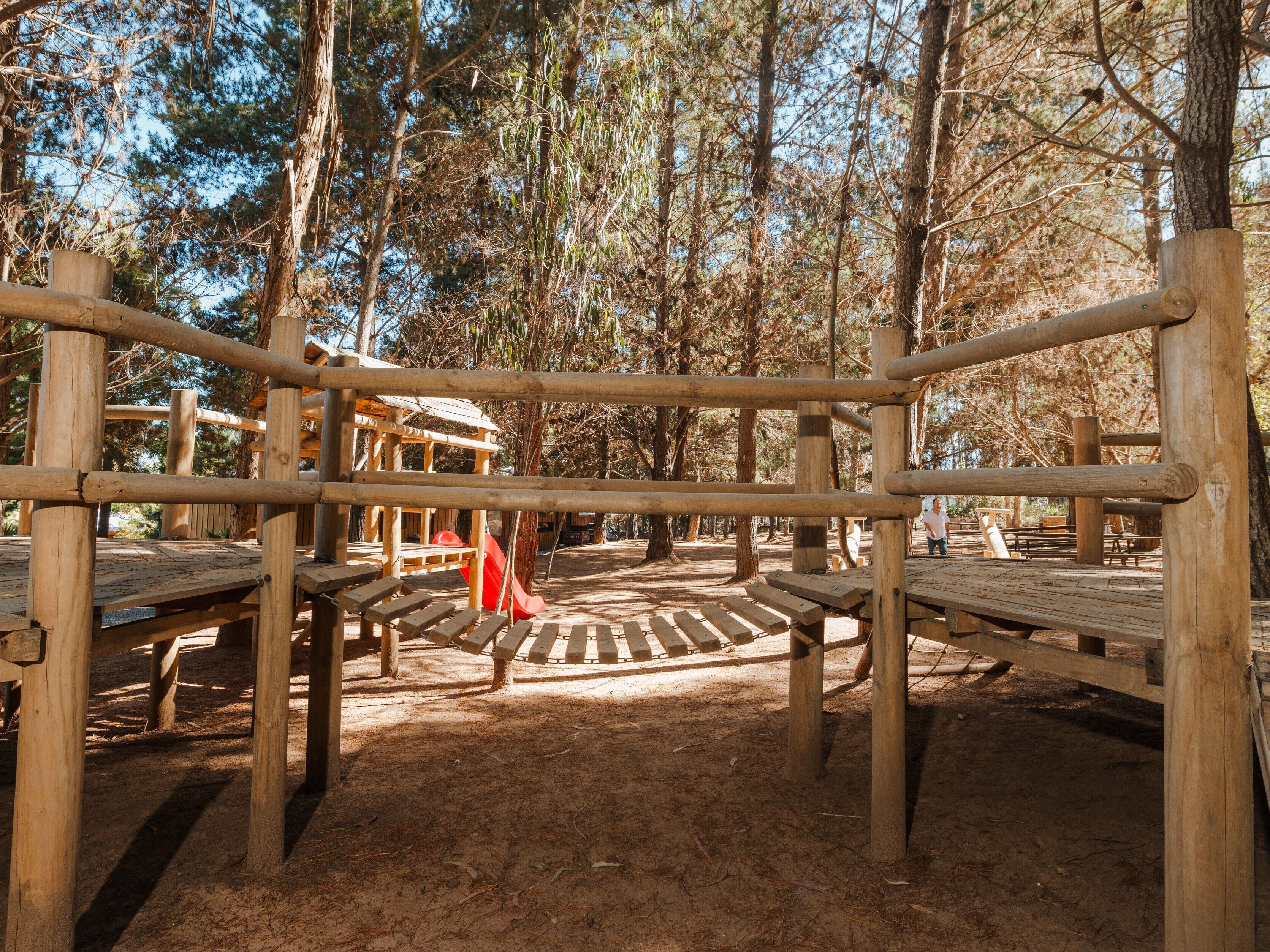 Zona de juegos infantil al aire libre