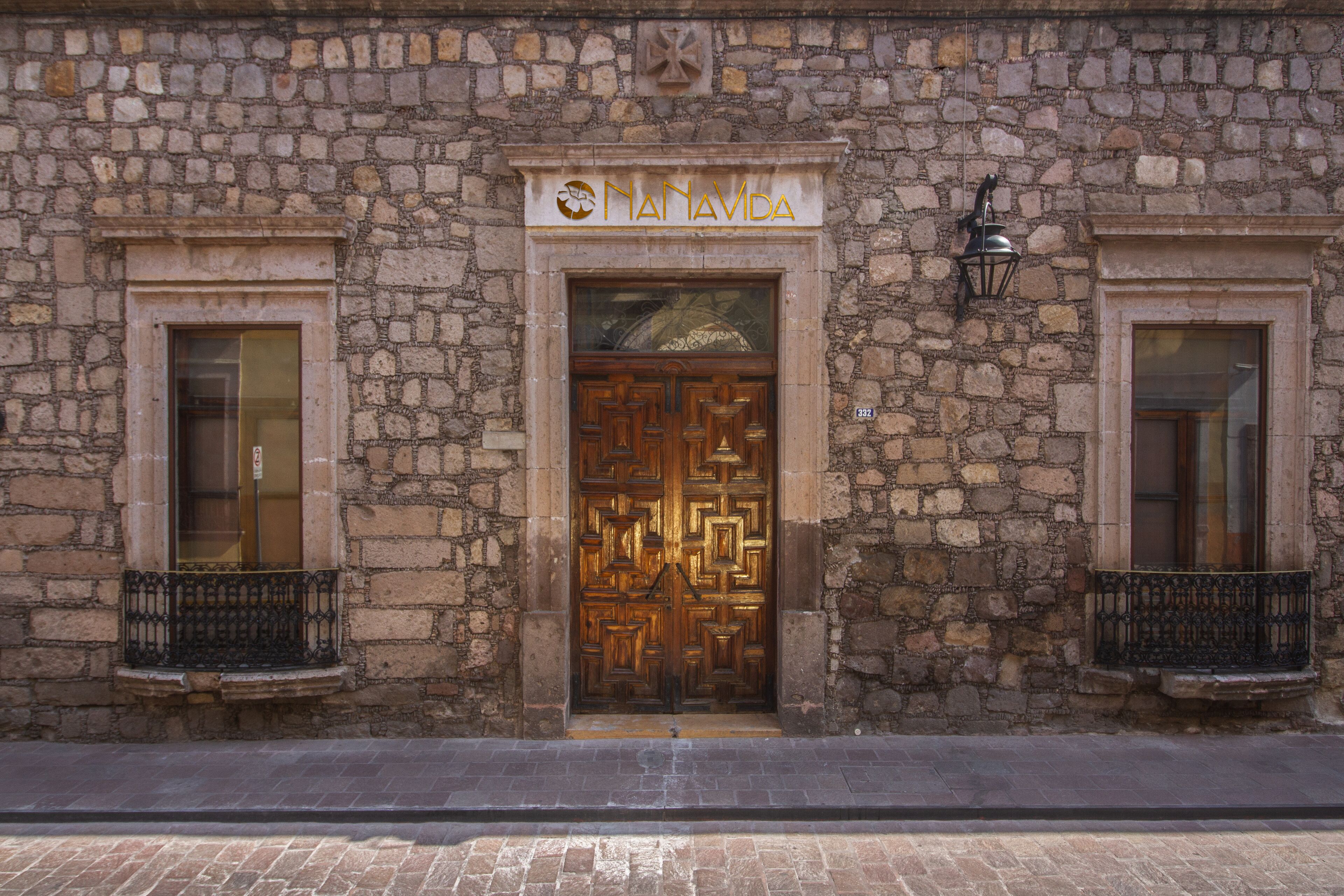 Façade de l’hébergement