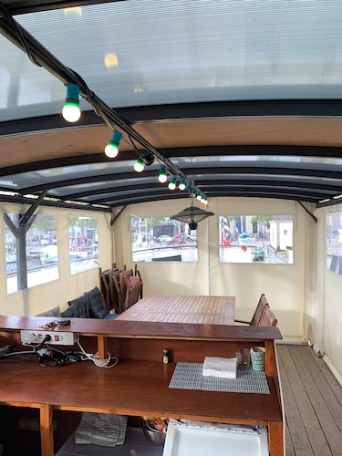 Sleep on a comfortable heritage boat